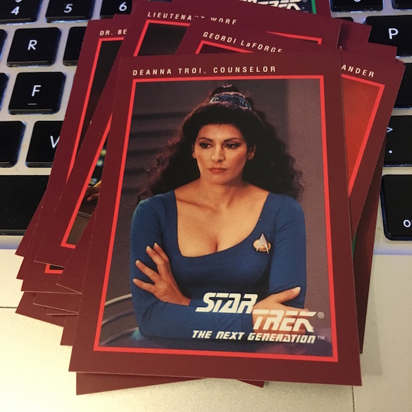 Star Trek The Next Generation Series II 25th Anniversary Trading Cards Pack i 